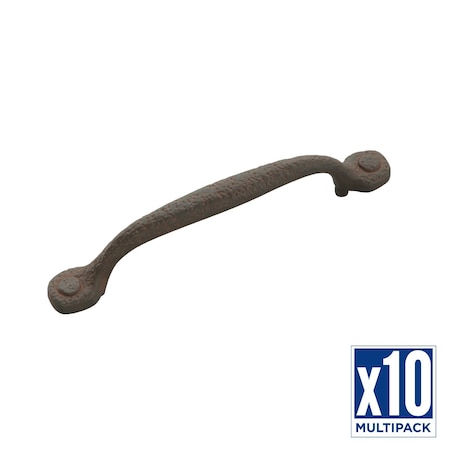 Hickory Hardware Pull 5-1/16 Inch (128mm) Center to Center, 10PK P2998-RI-10B